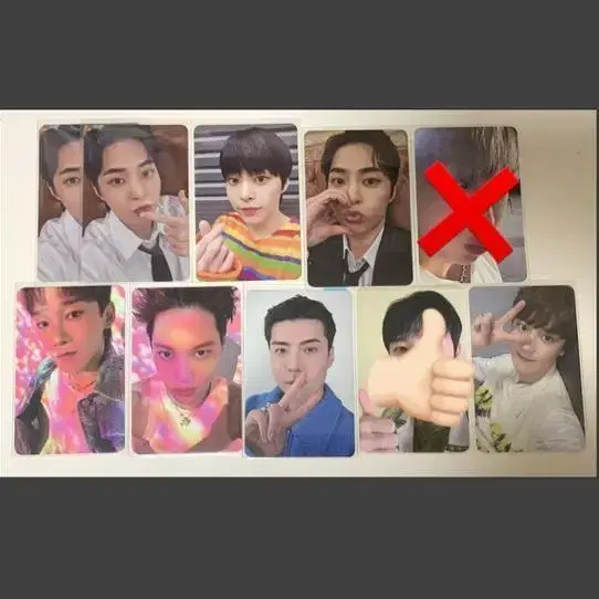 Exo EXIST photocard unreleased photocard