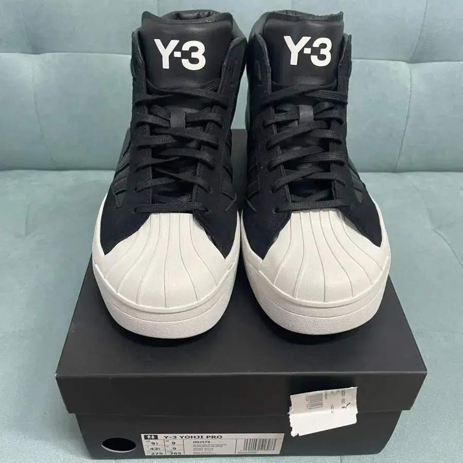 Y3 yohji pro 요지 프로 black white 275