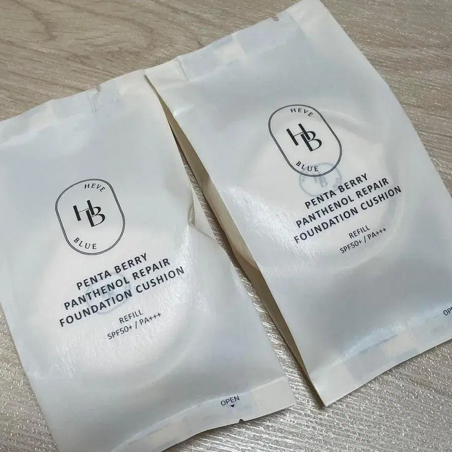 Heabbloo Foundation No. 17-21 (Vanilla) Cushion Refill 2 New Products