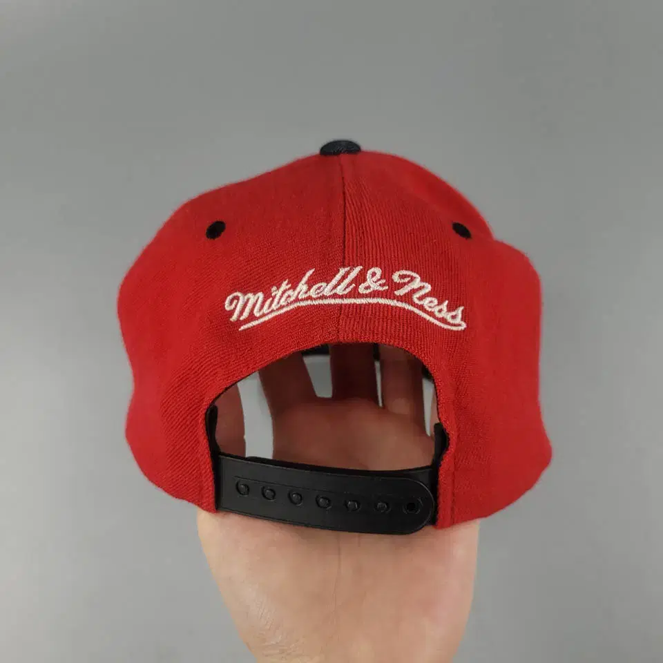 MITCHELL & NESS 미첼 앤 네스 X NBA 엔비에이 레드 데님