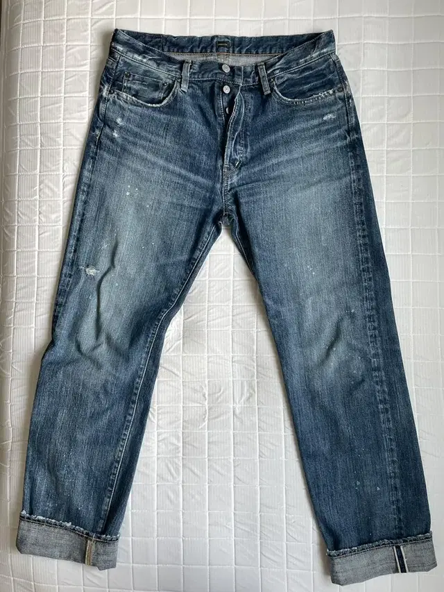 옴니갓 Standard Damaged Jeans