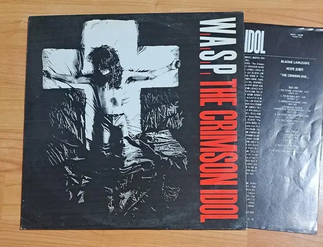 W.A.S.P  crimson idol LP  팝니다