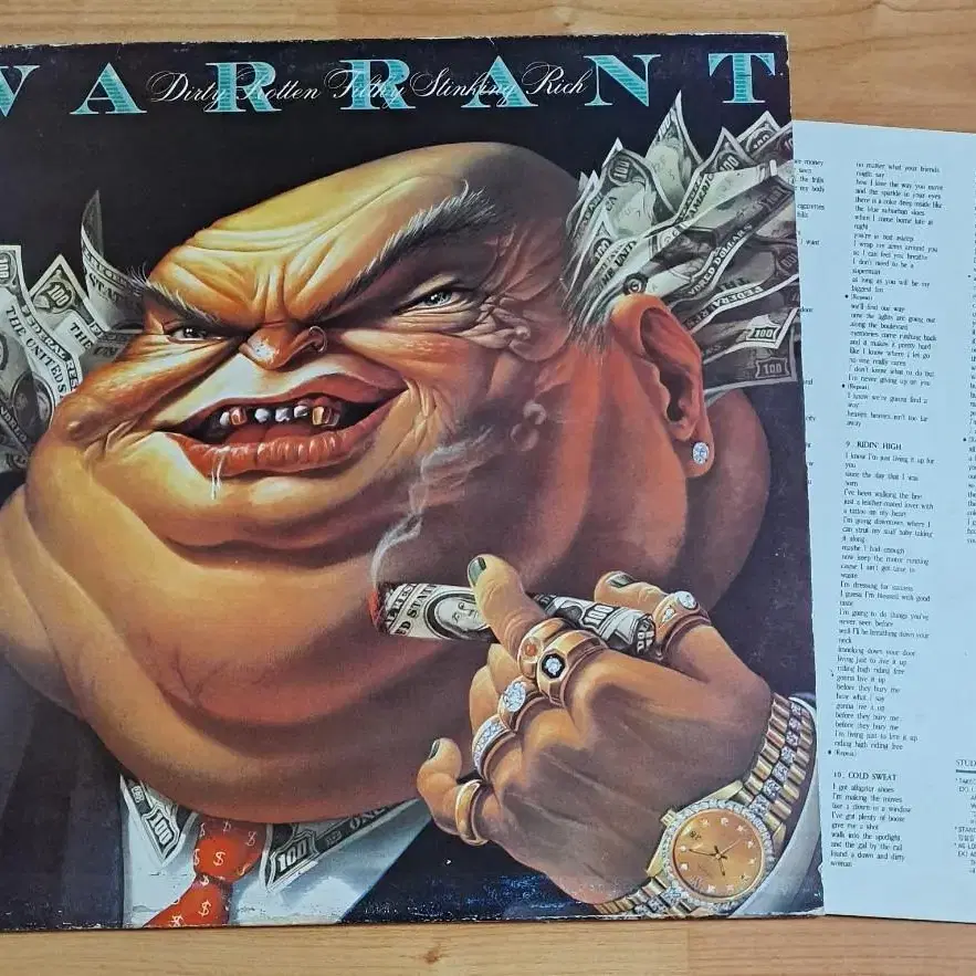 Warrant  1집 Lp 팝니다