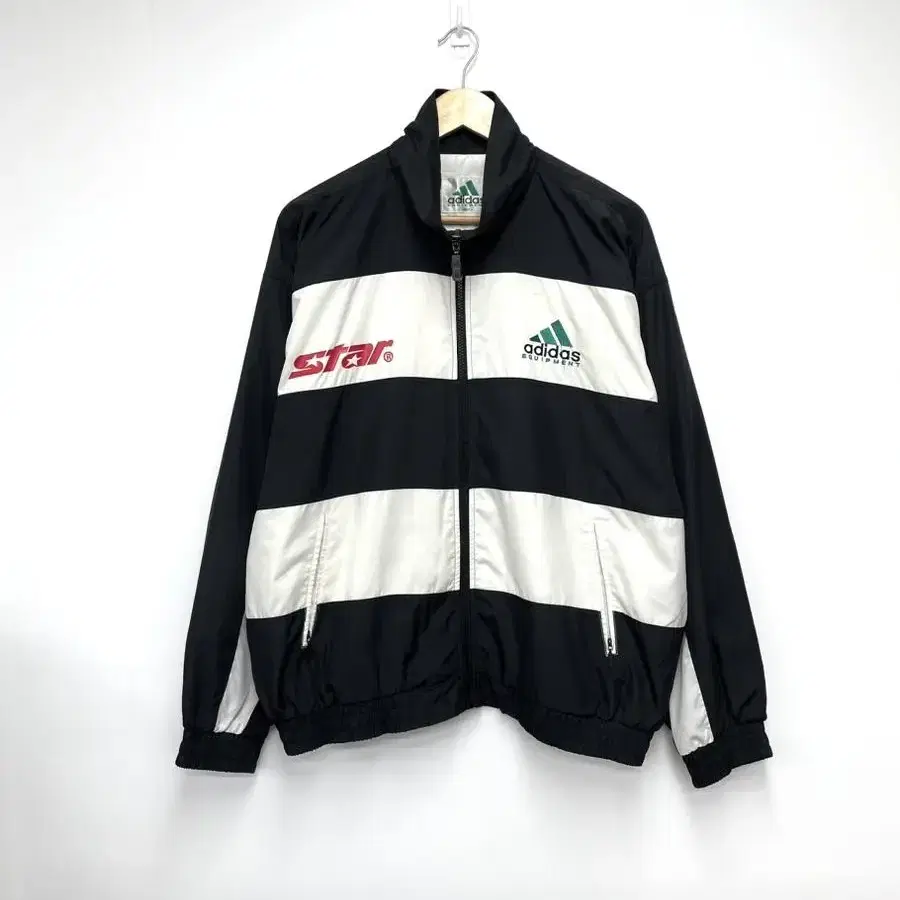 아디다스 90s 이큅먼트 빅로고 바람막이 2Xl