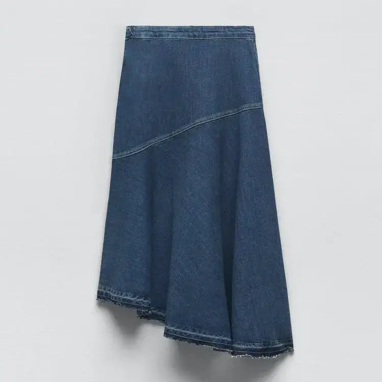 zara 자라 ZW THE DENIM SKIRT 데님 미디 스커트 새상품