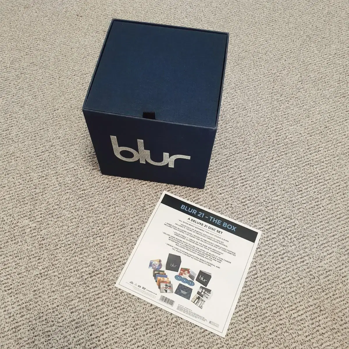 블러 21 CD 한정판 박스셋 (BLUR BOX SET)