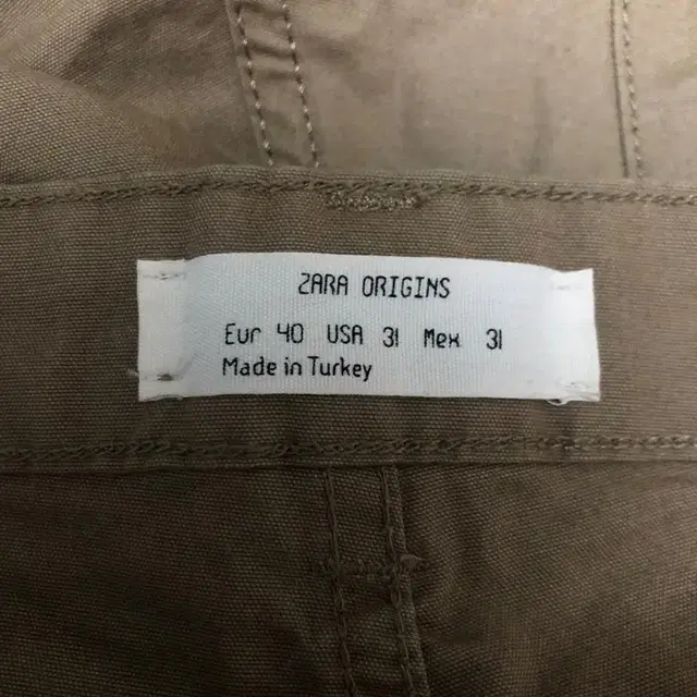 ZARA 오리지날 베이지 카고바지 31size