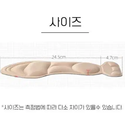 [8P 4켤레용] 프리미엄 여자 구두깔창 여성 하이힐 쿠션 기능성패드