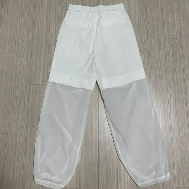 [샵아모멘토]SHEER LAYERED PANTS /white-s size