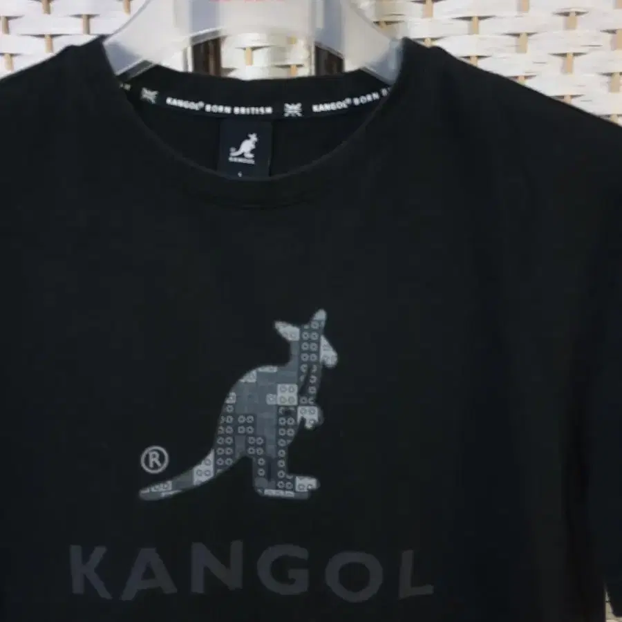 (0785) KANGOL 캉골 반팔 티셔츠 100 L