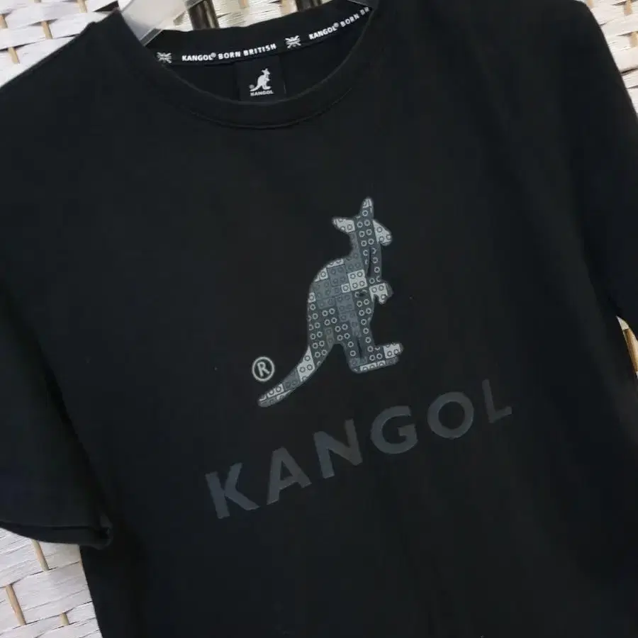 (0785) KANGOL 캉골 반팔 티셔츠 100 L