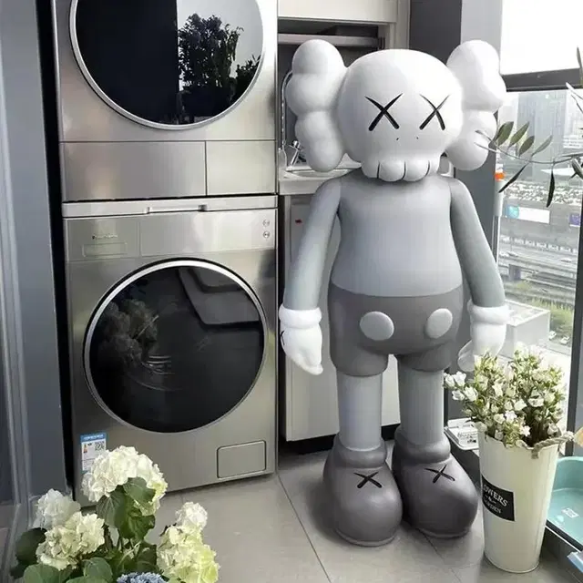 새상품 카우스 kaws 대형 동상 피규어 135cm 오리지날 디자인