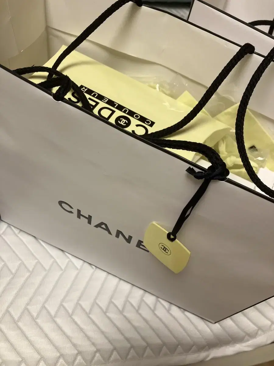 샤넬 Chanel 쇼핑백 파우치 네일 파일 리미티드