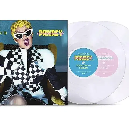 Cardi B 카디 비 Invasion Of Privacy 투명반 LP