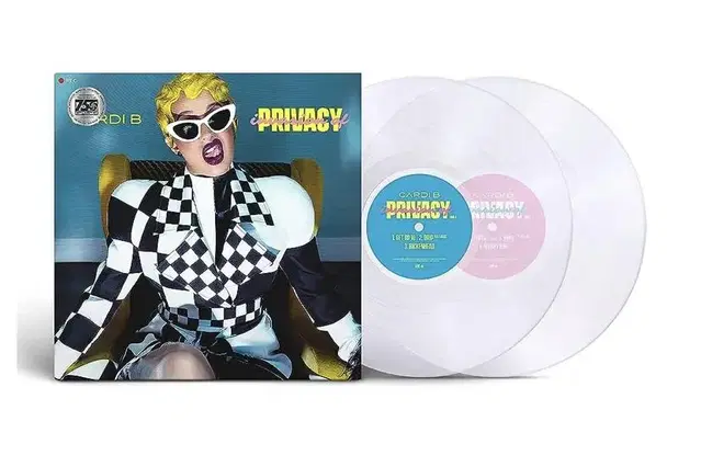 Cardi B 카디 비 Invasion Of Privacy 투명반 LP