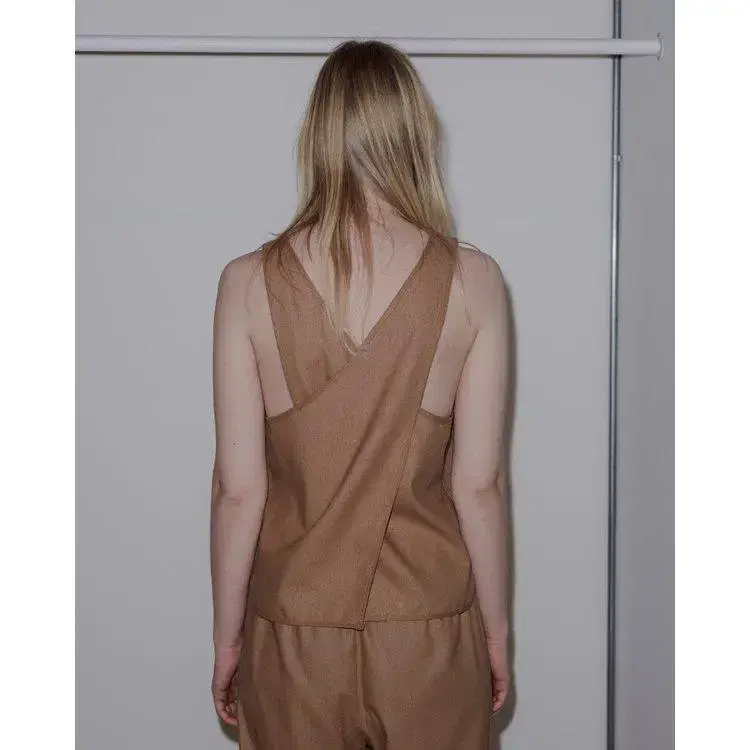 Baserange ; apron top (bath brown)