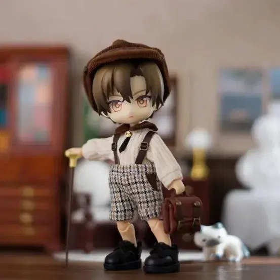 Obitsu11Check Little Detective full set Costume