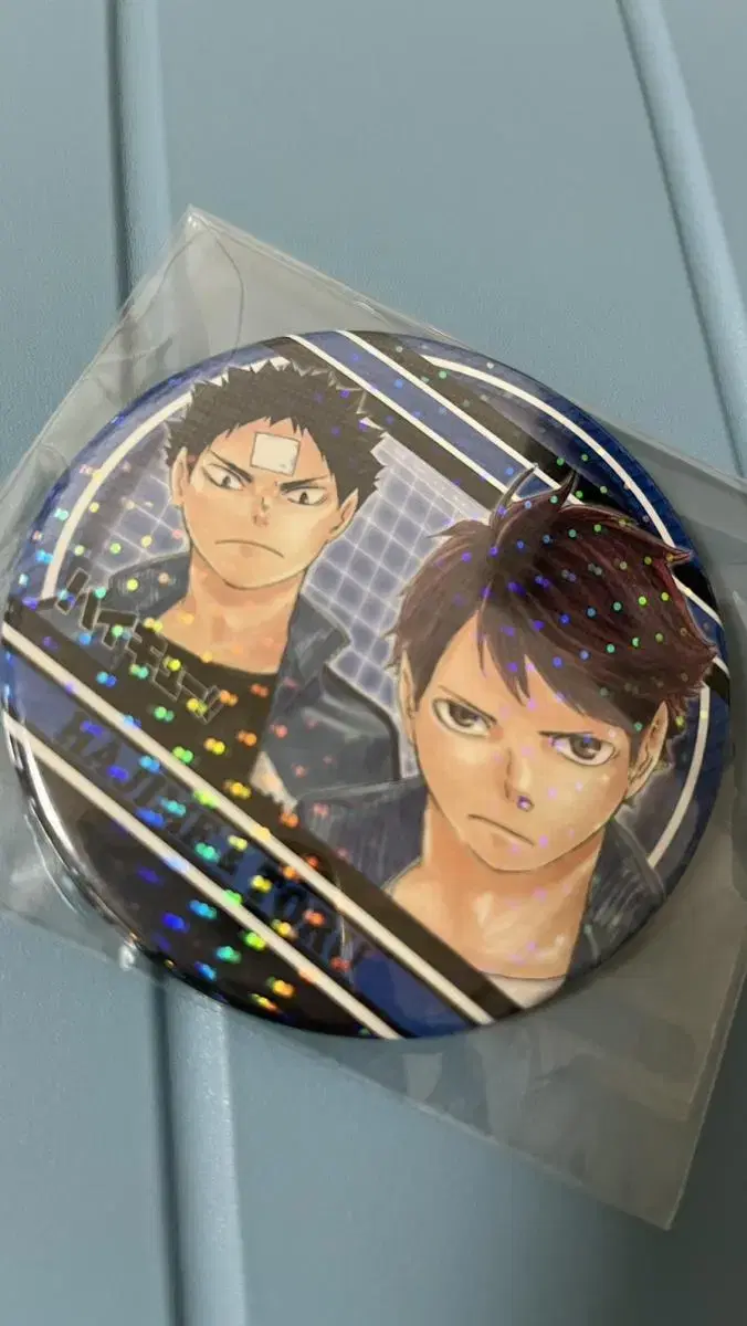 Haikyuu Oikawa Toru and Izumi Iwami original art official badge for sale