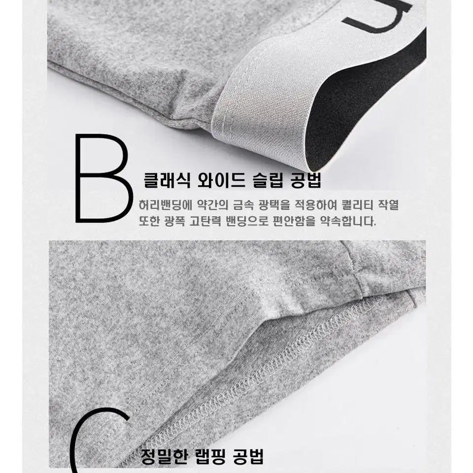 [무료배송] 남성 밴딩 드로즈 팬티 5가지 색상 1set