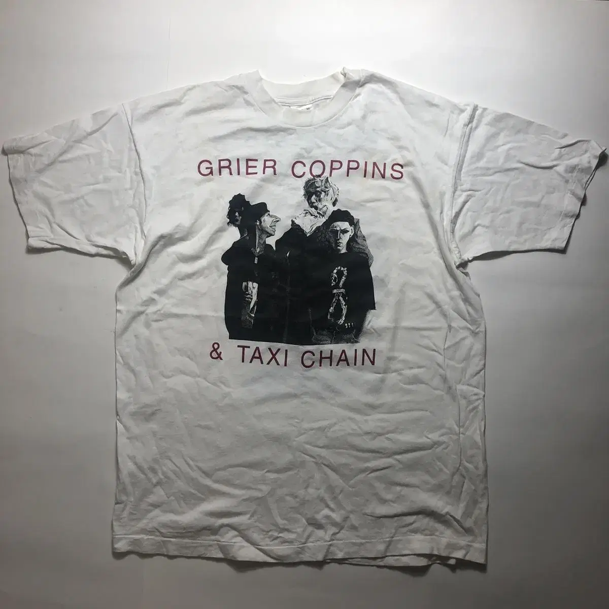 90s 빈티지 GRIER COPPINS 밴드티 반팔티 티셔츠