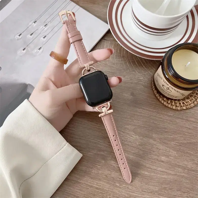 AppleWatch 메탈 레더 스트랩