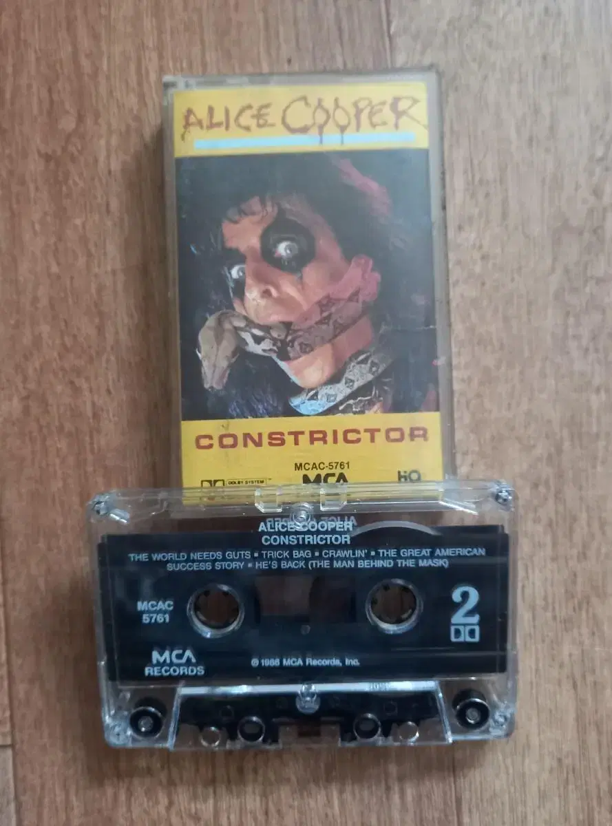 Alice Cooper 수입 카세트테이프