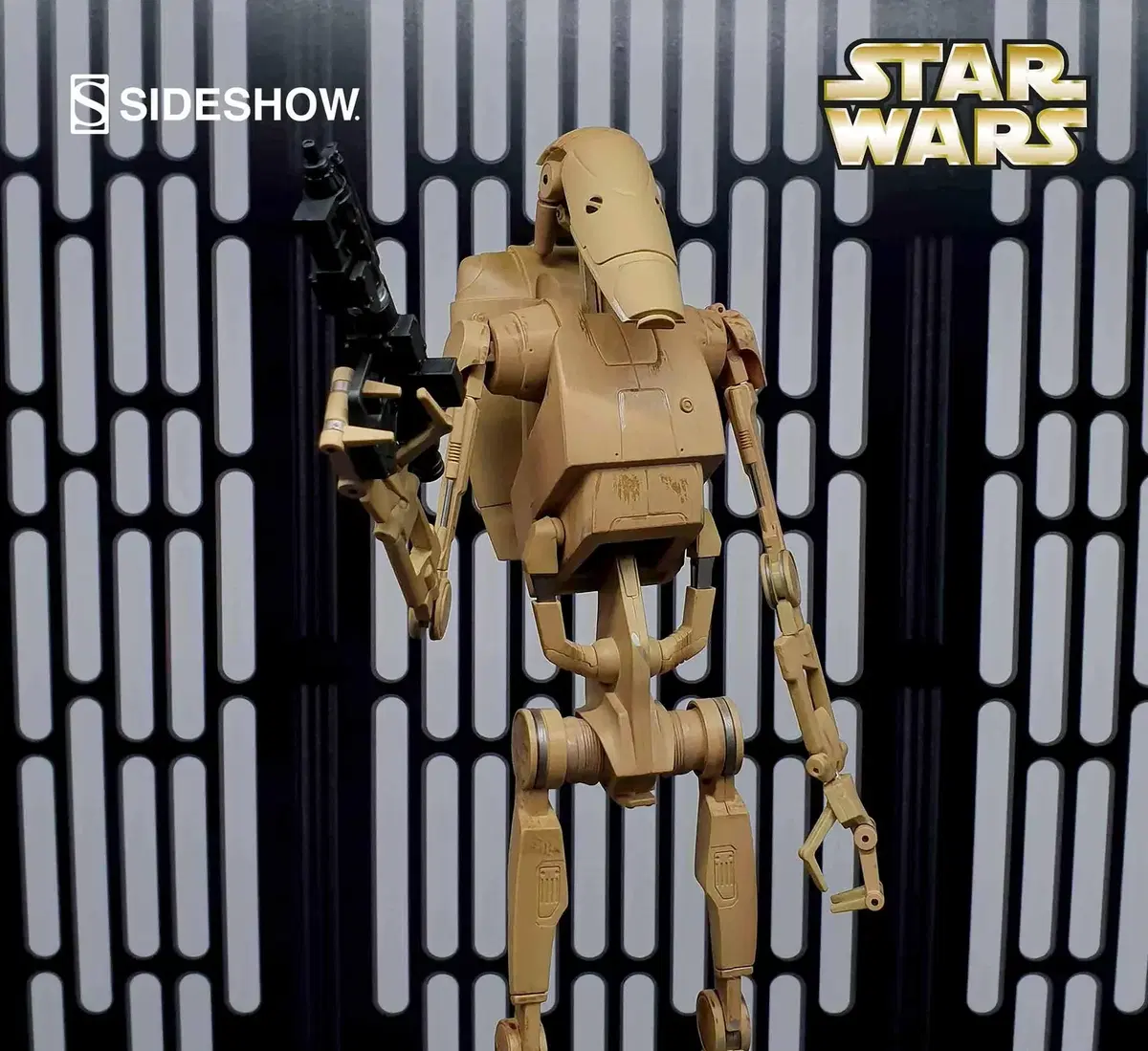 Sideshow Star Wars Battle Droid 12-inch Figure (Hot Toys Compatible)