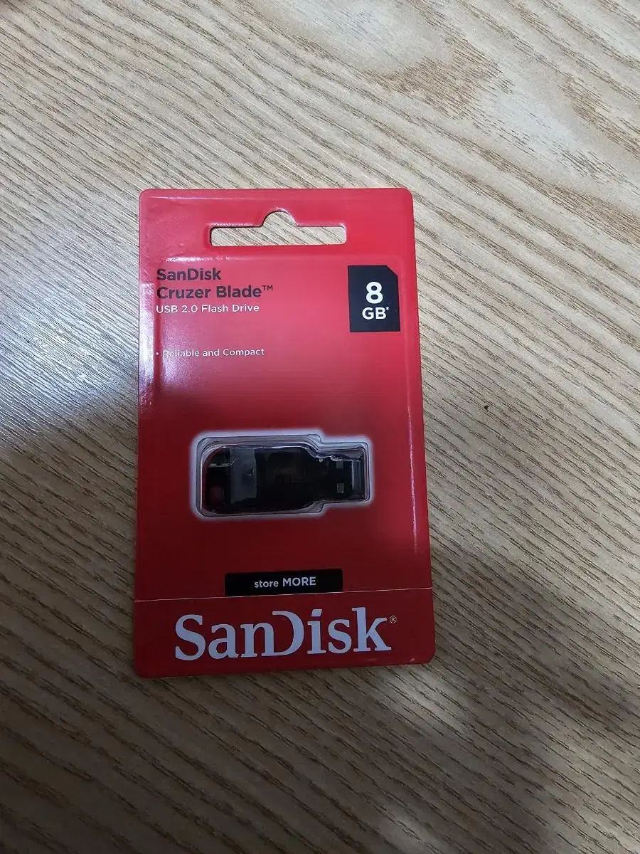 New SanDisk USB 2.0 8GB Use when an error occurs