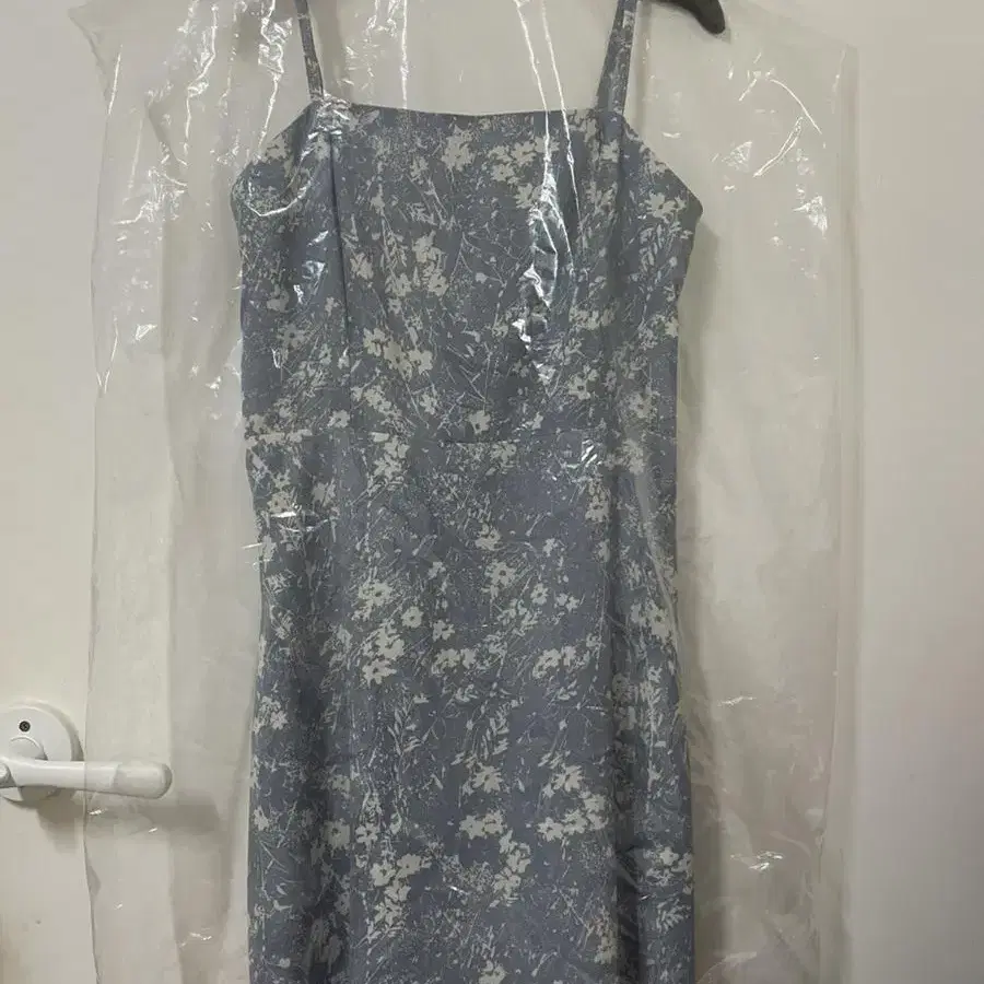 어다울 ADAUL Smocking bustier mini dress