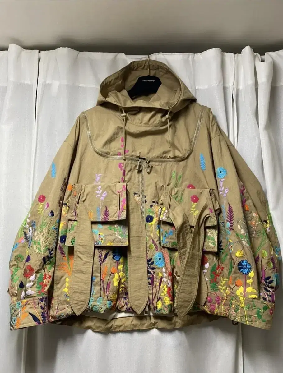Louis Vuitton Flowers Embroidered Bee Keeper Blouson Jacket
