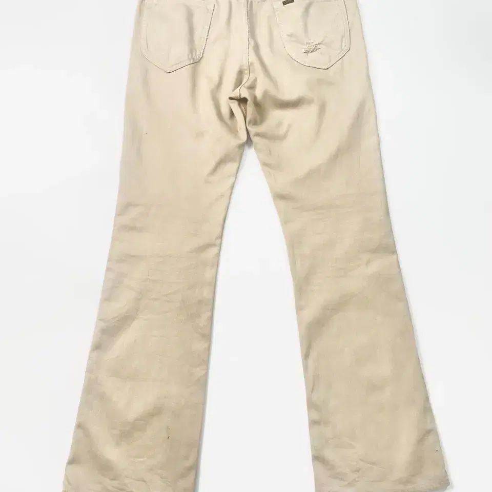 vintage lee riders beige boot cut pants