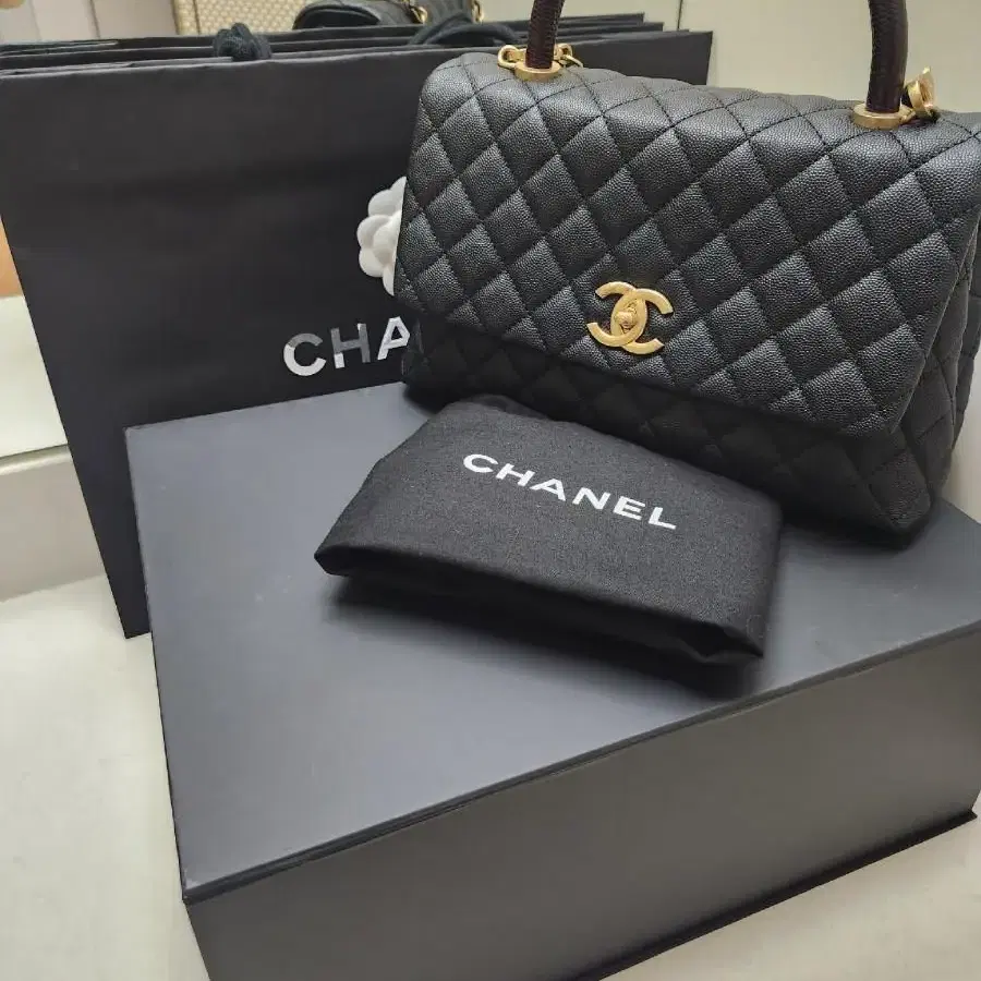 chanel 코코핸들 캐비어