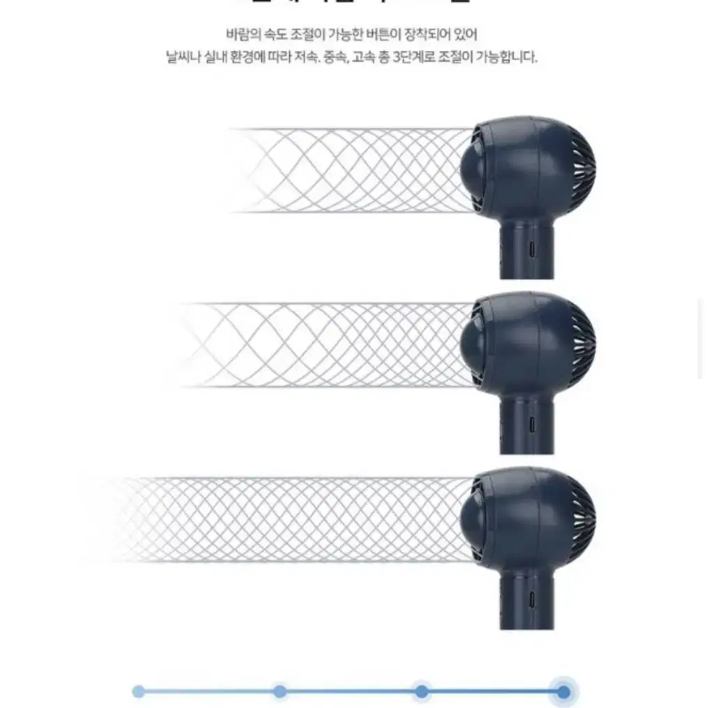 [새상품] 휴대용 미니 선풍기 아이리버 스톰 몬스터