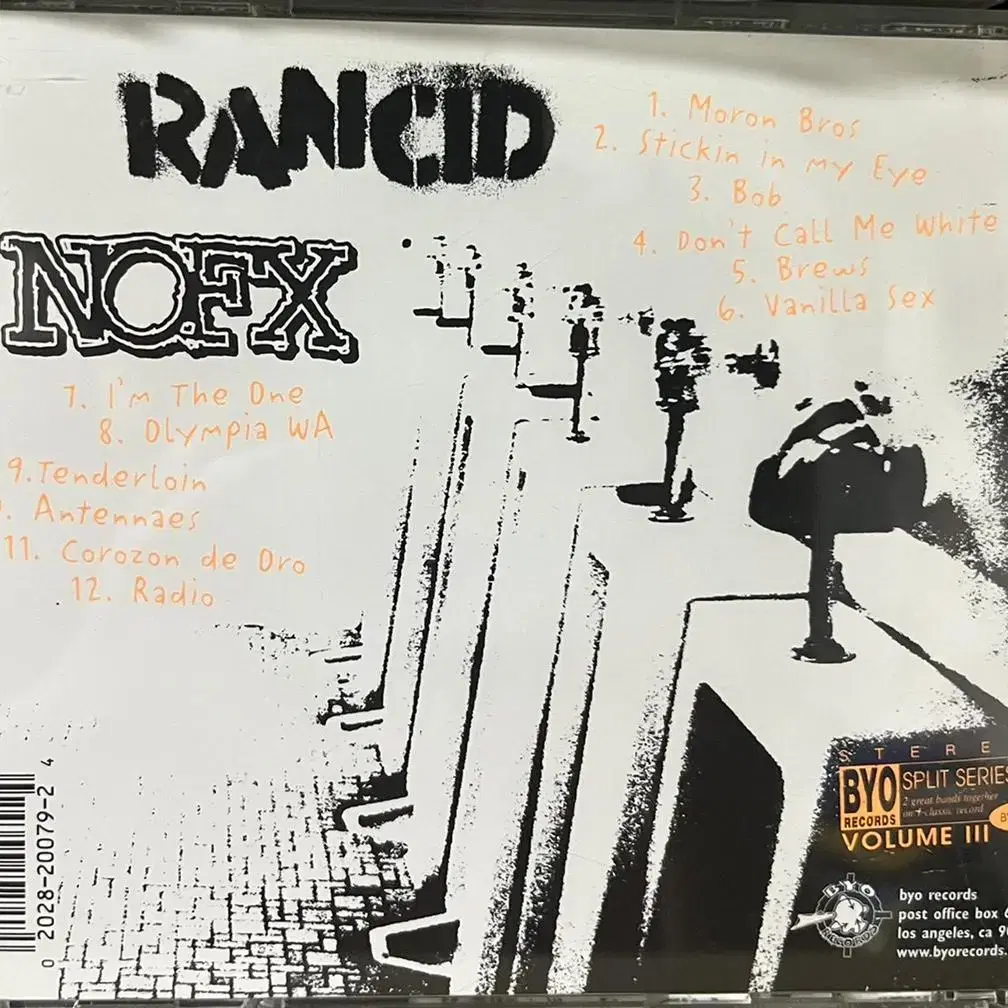 (펑크)Rancid / NOFX - BYO Split Series cd