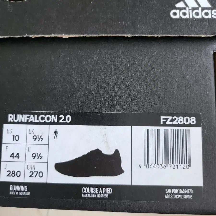 ADIDAS (280) 아디다스 러닝슈즈 Runfalcon 2.9 FZ2