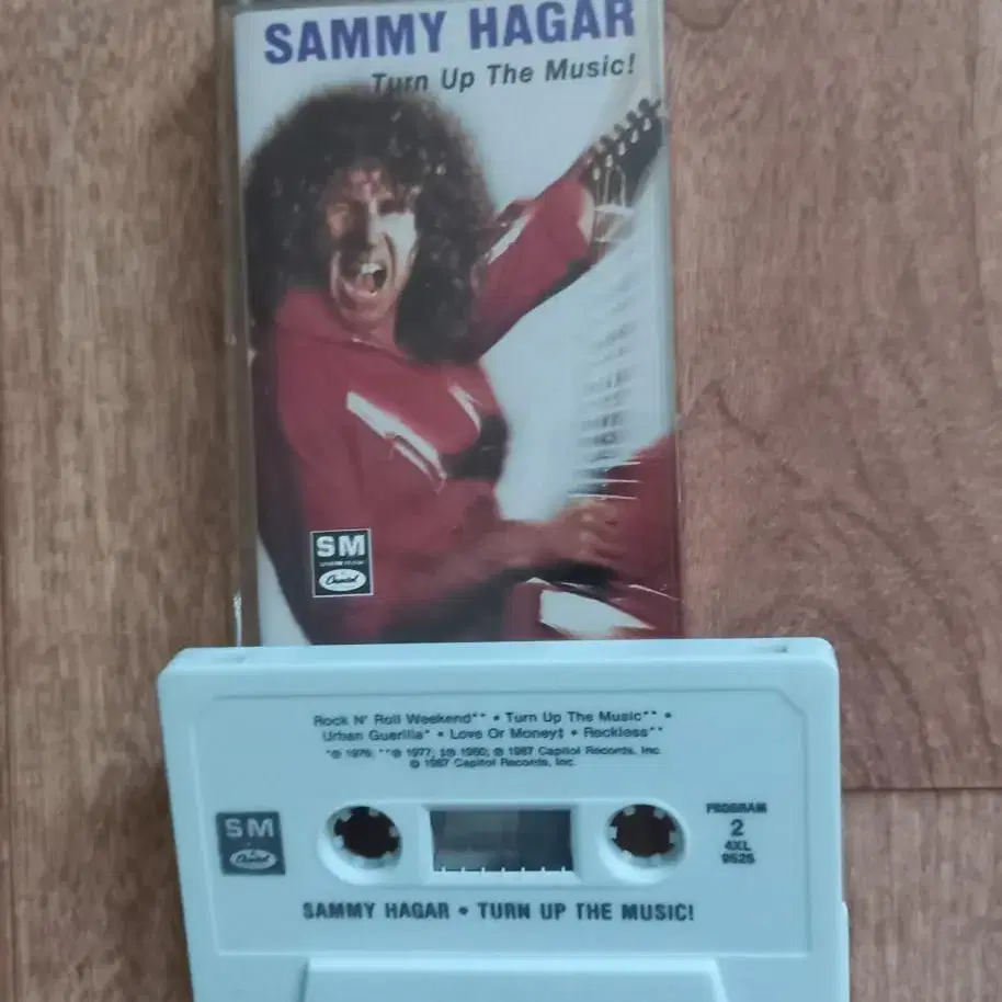 sammy hagar van halen 수입 카세트테이프