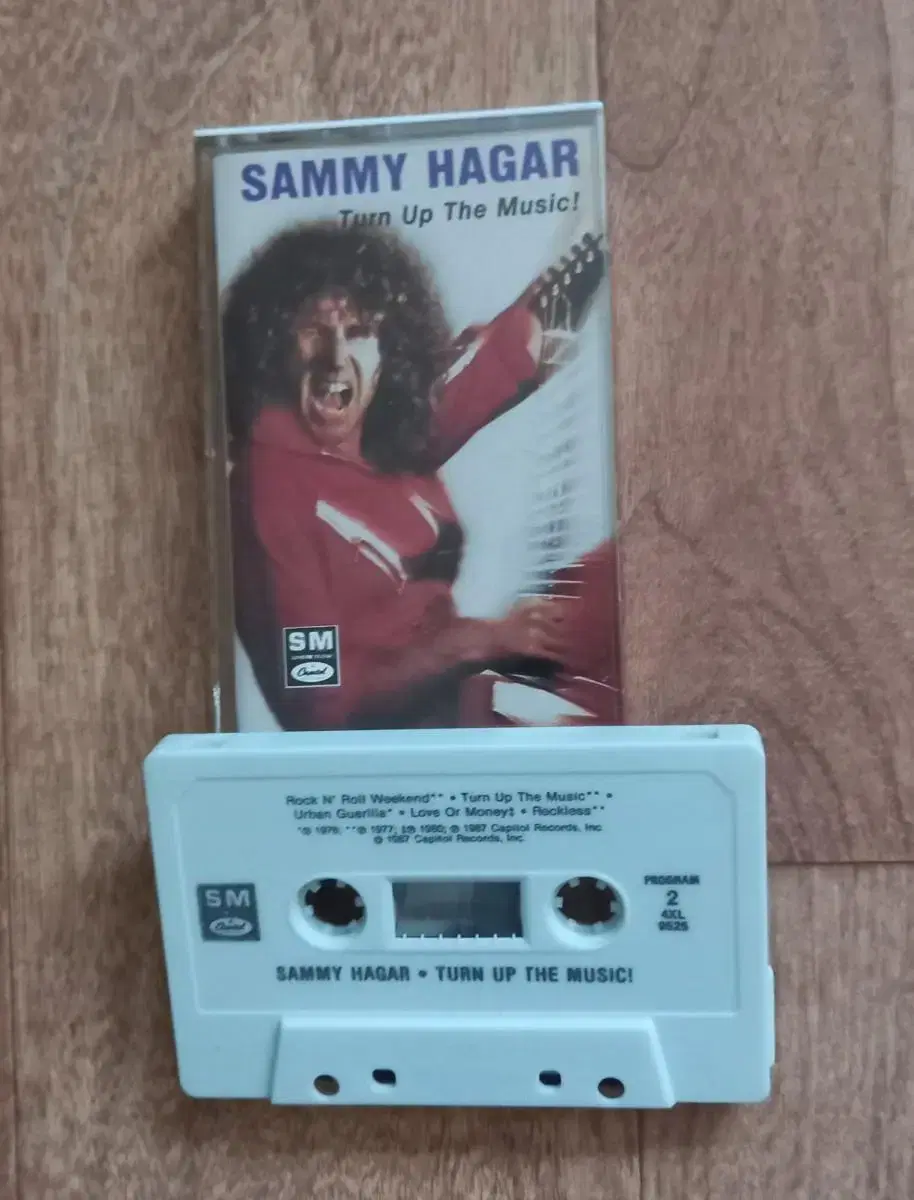 sammy hagar van halen 수입 카세트테이프