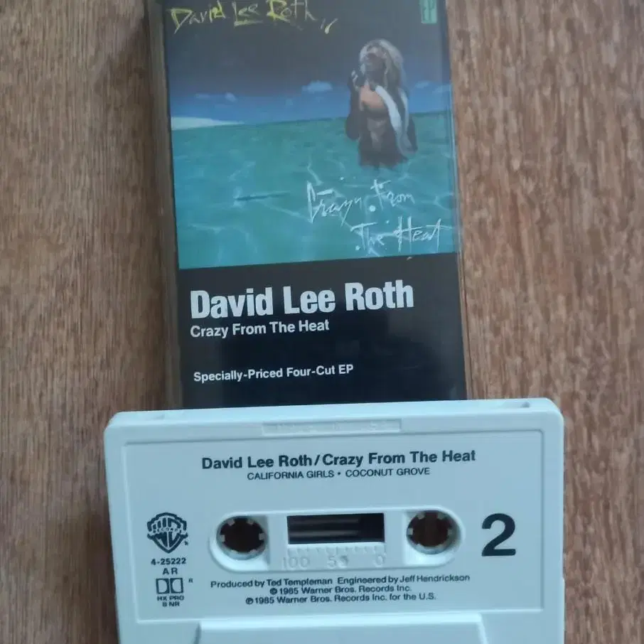 david lee roth 수입 카세트테이프