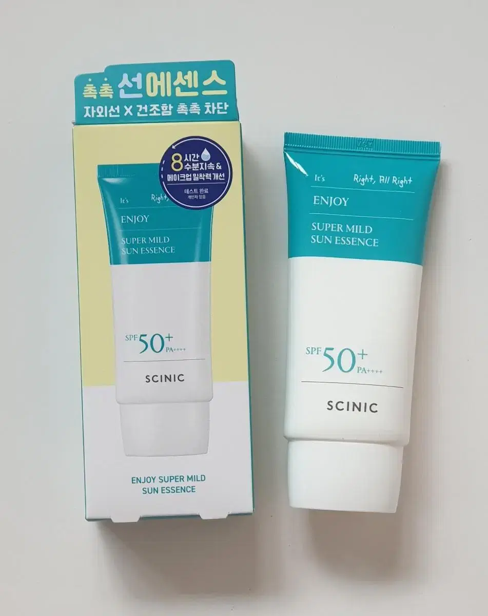 미사용 싸이닉 엔조이 슈퍼 마일드 썬 에센스 50ml