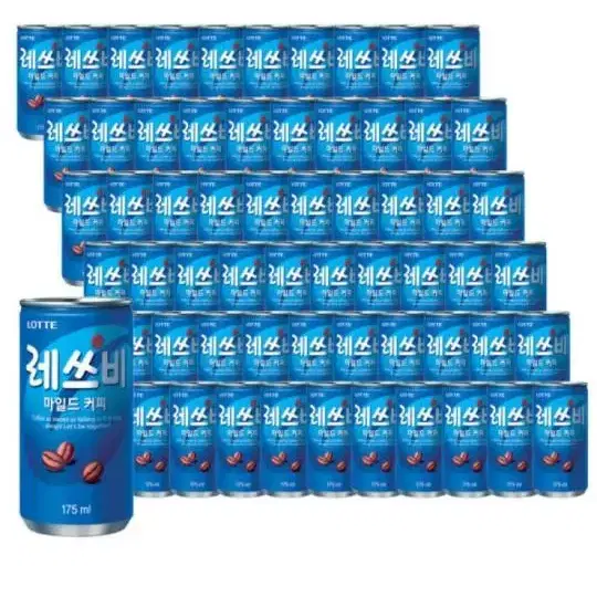 (무배)레쓰비 마일드 캔커피 175ml x 60캔