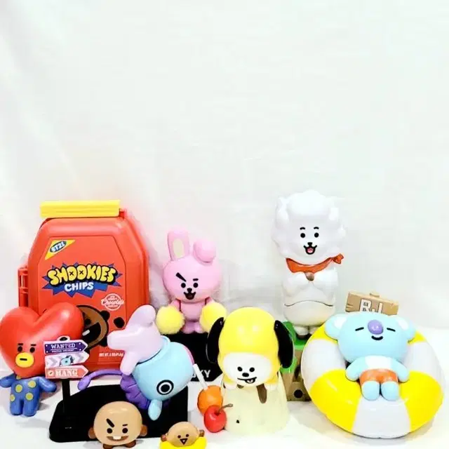 BT21 방탄소년단 인터렉티브 캐릭터 7종