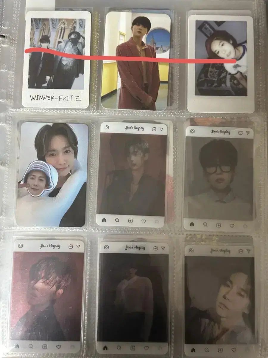 Winners Jinwoo Kim Kang Seungyoon Seunghun Lee Seunghoon Song Minho photocard will be transferred.