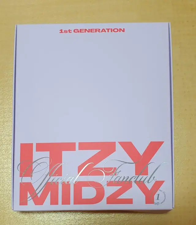 ITZY 공식 팬클럽 믿지 1기 키트