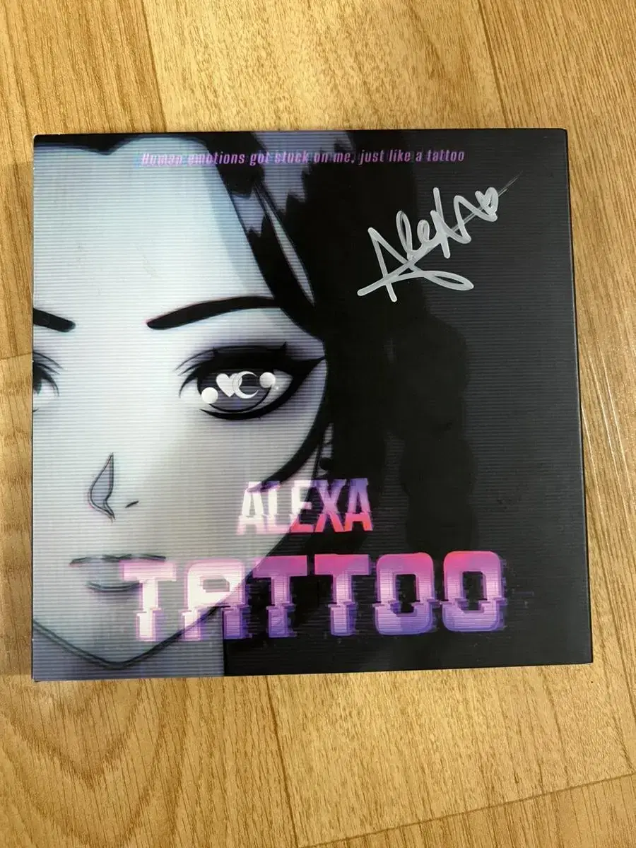 AleXa AleXa handwritten sign album