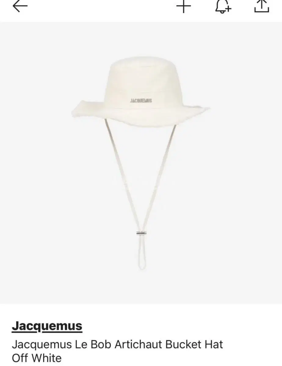 Jacquemus Artichoke Bucket Hat 60