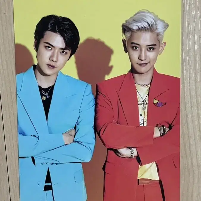 EXO SC 세훈 찬열 what a life 굿즈