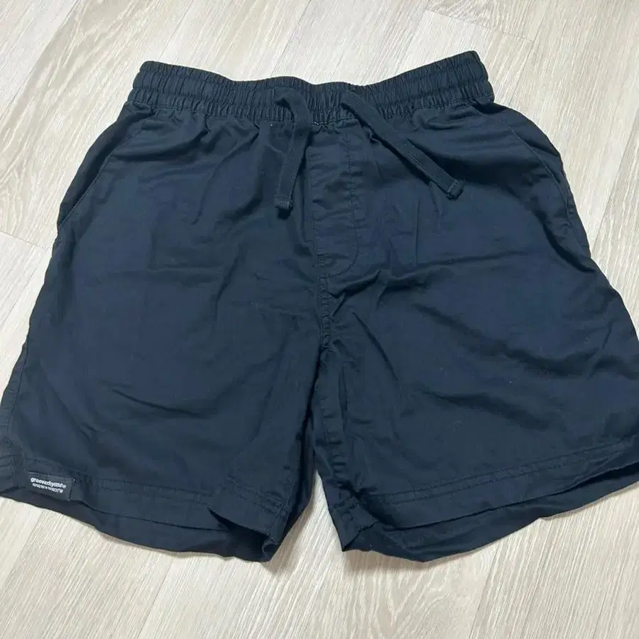 그루브라임 반바지 S 블랙 BASIC HALF PANTS