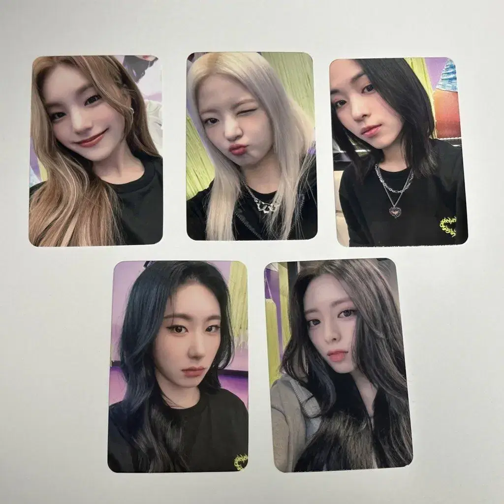 itzy 있지 사운드웨이브 8차 영통 포카 미공포 양도