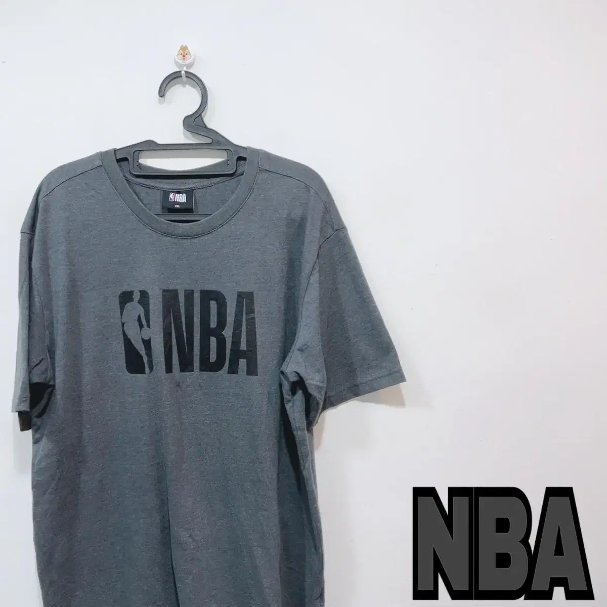 NBA Gray Big Size yeoreum Public Short Sleeve