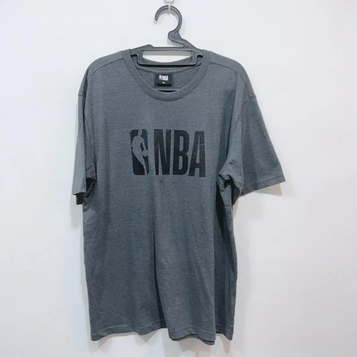 nba 그레이 빅사이즈 여름 공용 반팔